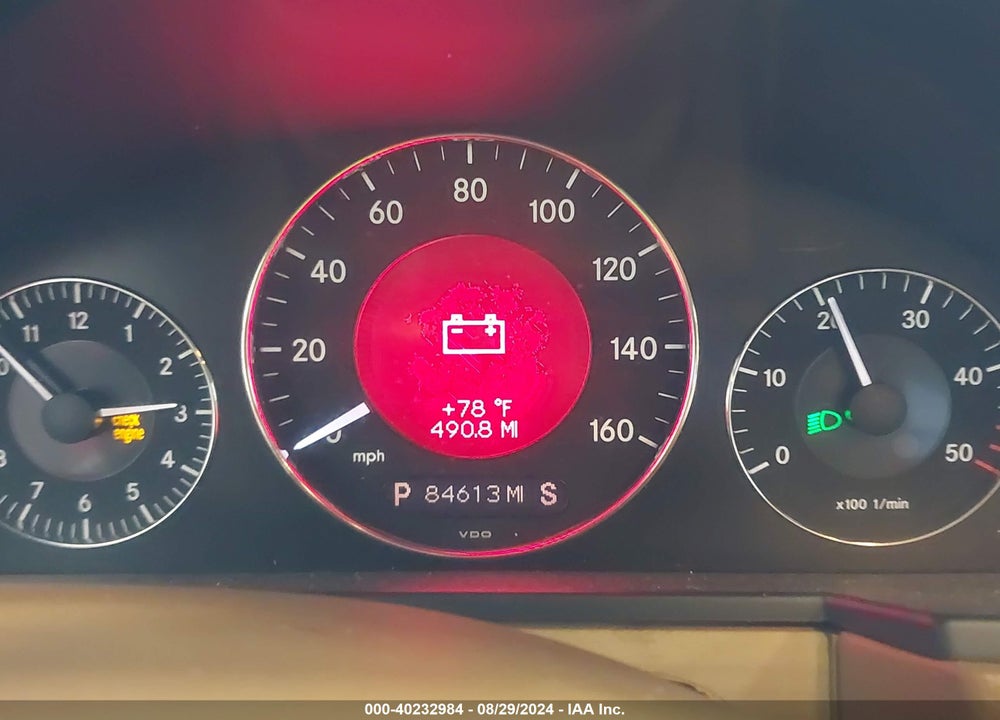 2007 MERCEDES-BENZ E 320 BLUETEC VIN: WDBUF22X77B055631