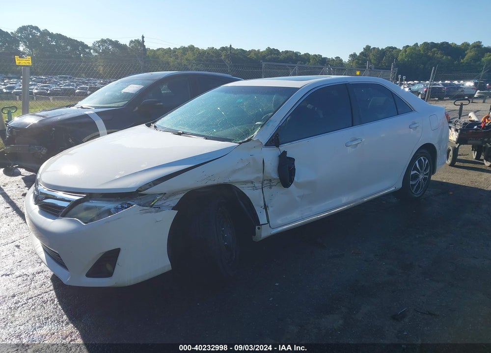 2012 TOYOTA CAMRY LE VIN: 4T1BF1FK3CU533832