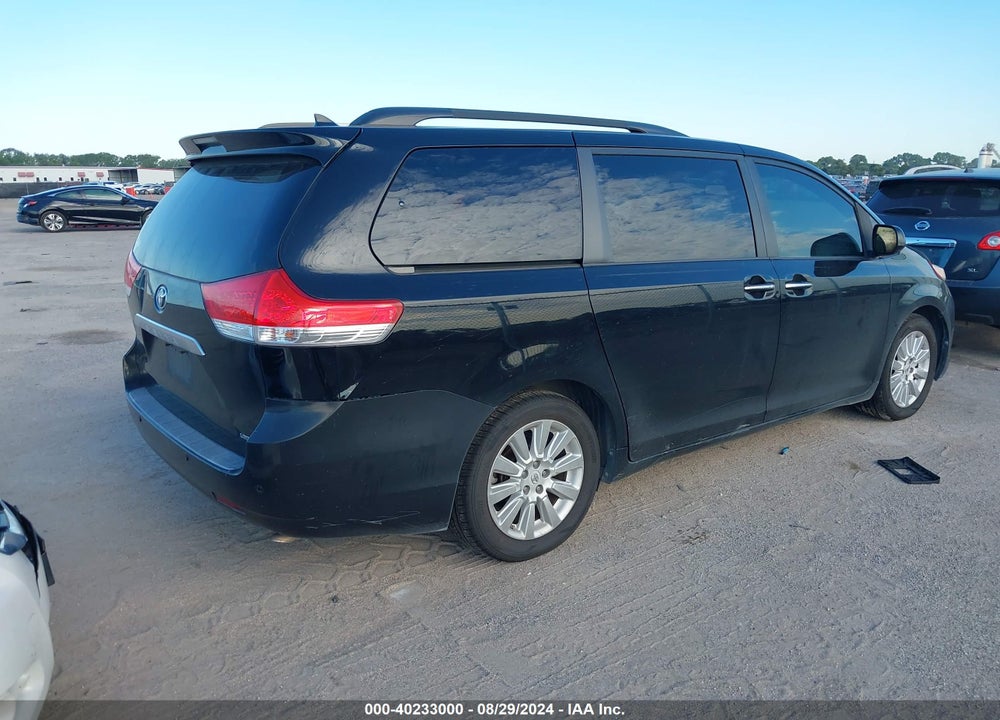 2011 TOYOTA SIENNA LIMITED V6 VIN: 5TDYK3DC7BS126892