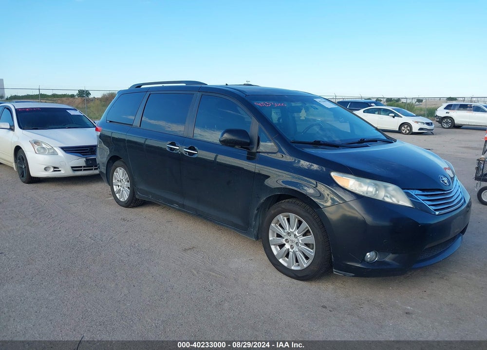 2011 TOYOTA SIENNA LIMITED V6 VIN: 5TDYK3DC7BS126892