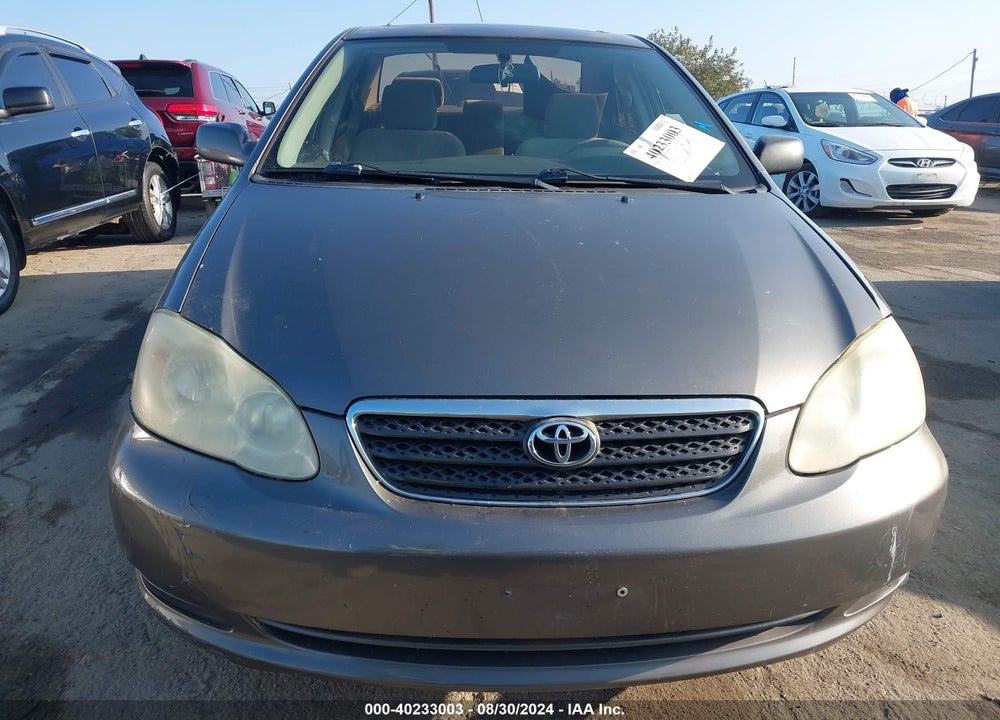 2005 TOYOTA COROLLA LE VIN: 1NXBR32E75Z447722