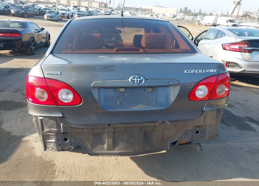 2005 TOYOTA COROLLA LE VIN: 1NXBR32E75Z447722