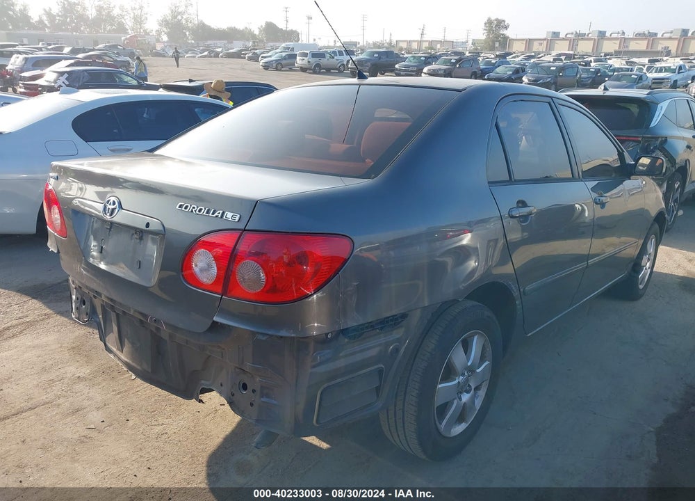 2005 TOYOTA COROLLA LE VIN: 1NXBR32E75Z447722