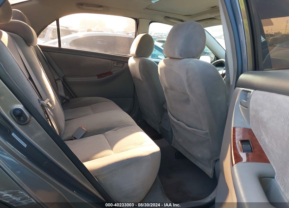 2005 TOYOTA COROLLA LE VIN: 1NXBR32E75Z447722