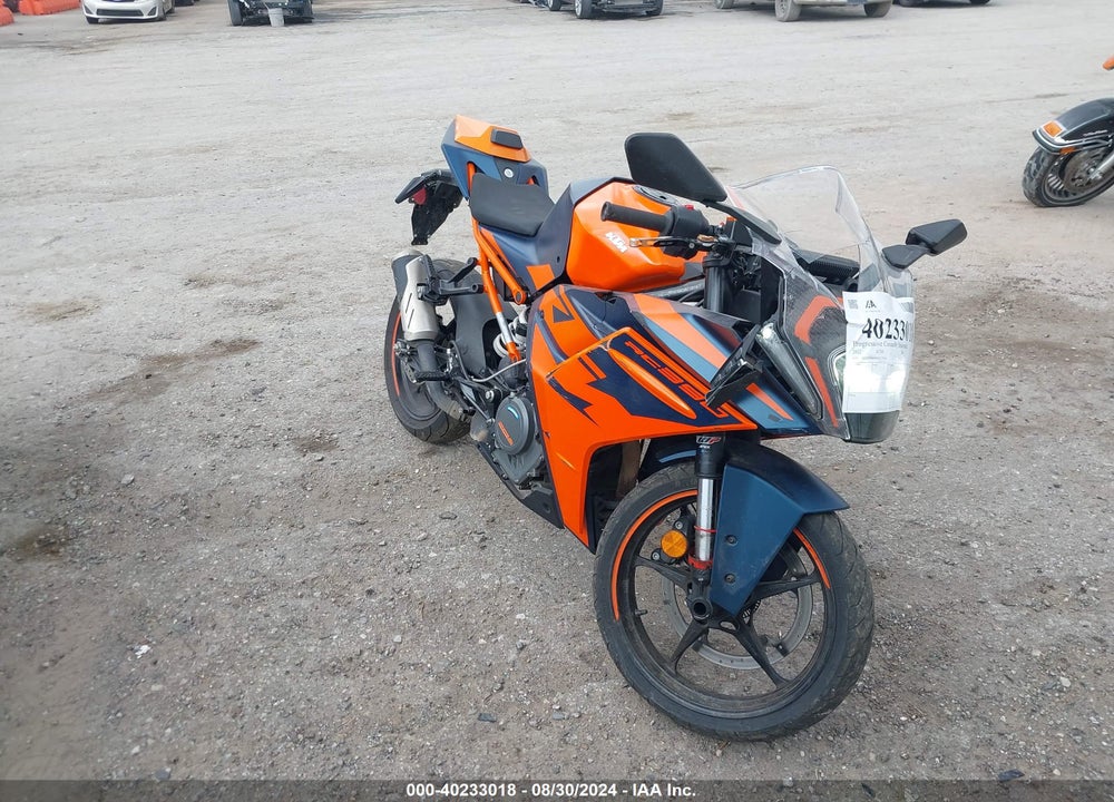 2022 KTM 390 RC VIN: MD2JYJ404NC217161