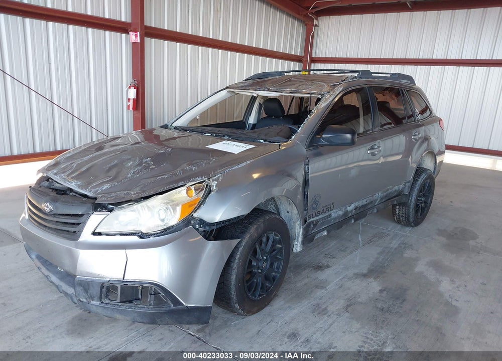2010 SUBARU OUTBACK 2.5I VIN: 4S4BRCAC6A3322825