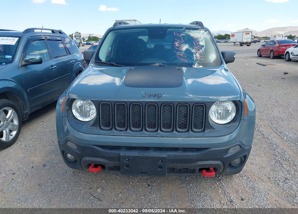 2017 JEEP RENEGADE TRAILHAWK 4X4 VIN: ZACCJBCB0HPE87340