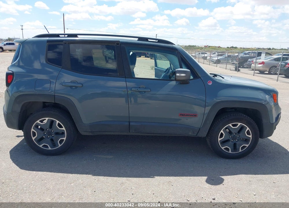 2017 JEEP RENEGADE TRAILHAWK 4X4 VIN: ZACCJBCB0HPE87340