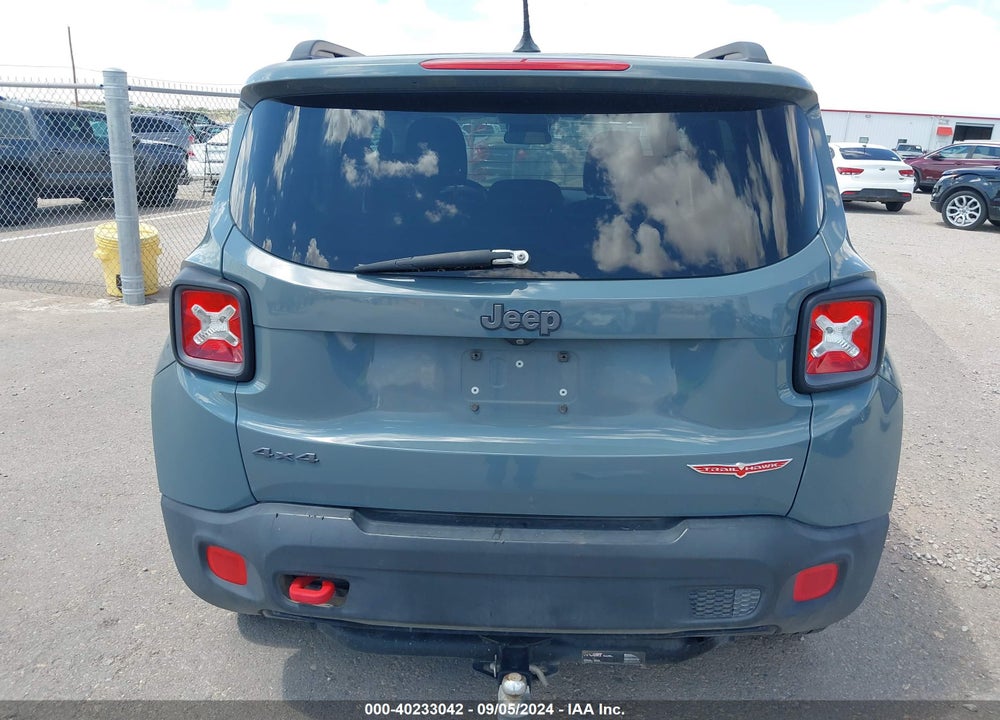 2017 JEEP RENEGADE TRAILHAWK 4X4 VIN: ZACCJBCB0HPE87340