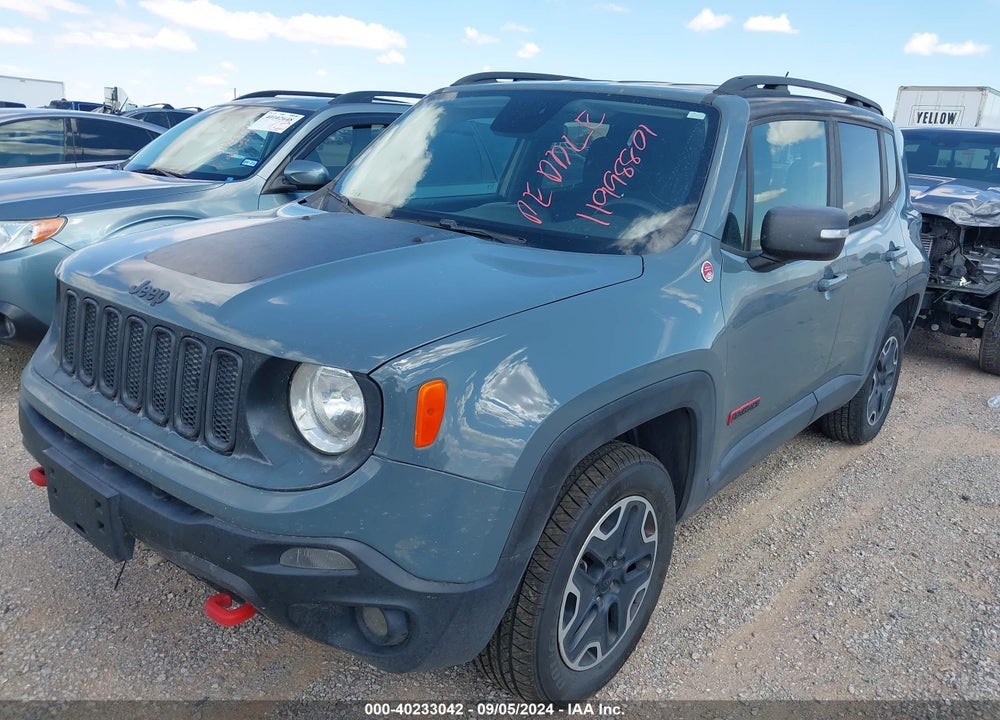 2017 JEEP RENEGADE TRAILHAWK 4X4 VIN: ZACCJBCB0HPE87340