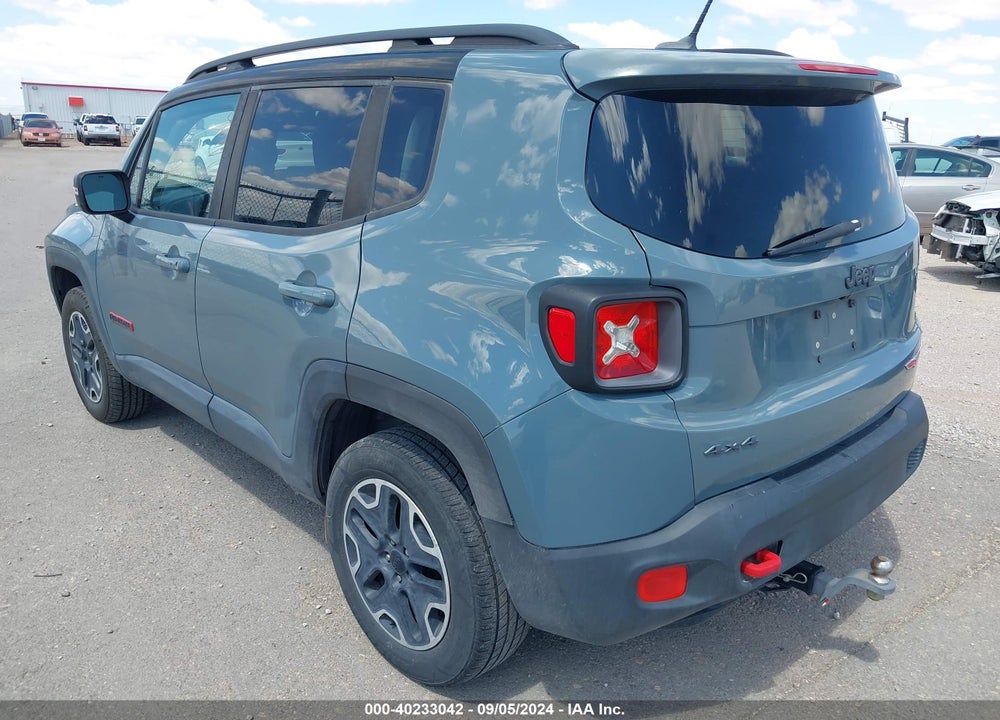 2017 JEEP RENEGADE TRAILHAWK 4X4 VIN: ZACCJBCB0HPE87340