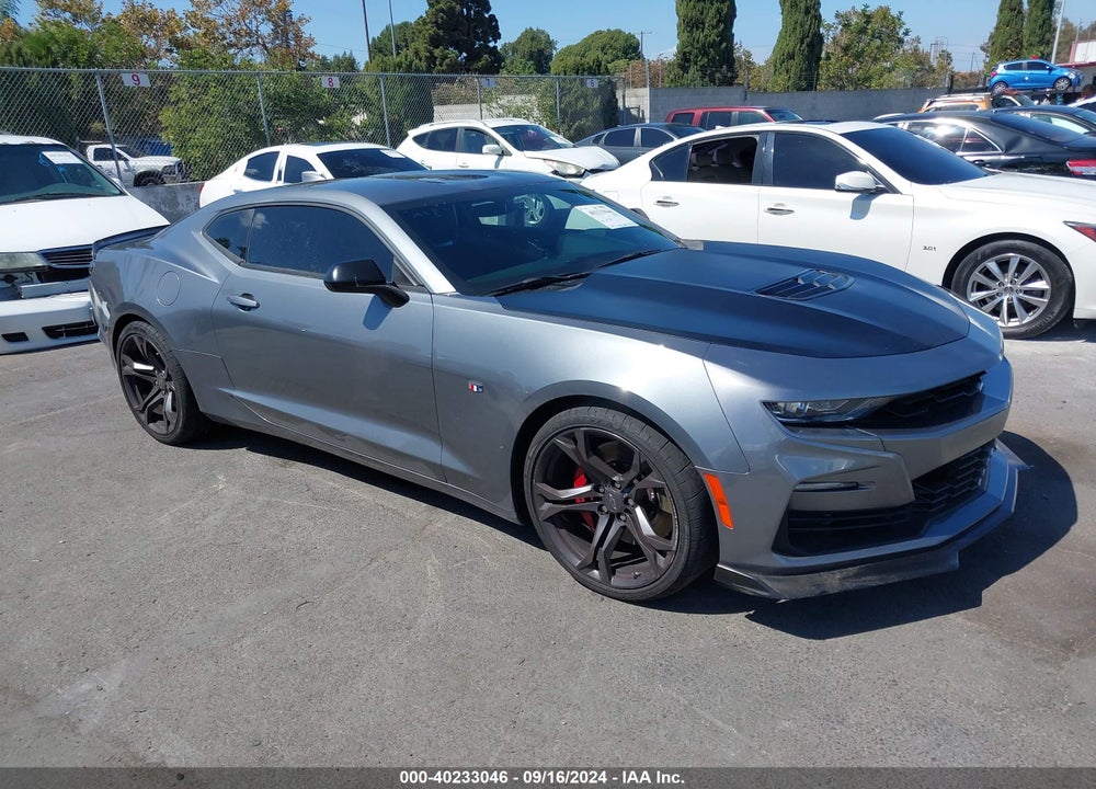 2021 CHEVROLET CAMARO RWD 1SS VIN: 1G1FF1R78M0109397