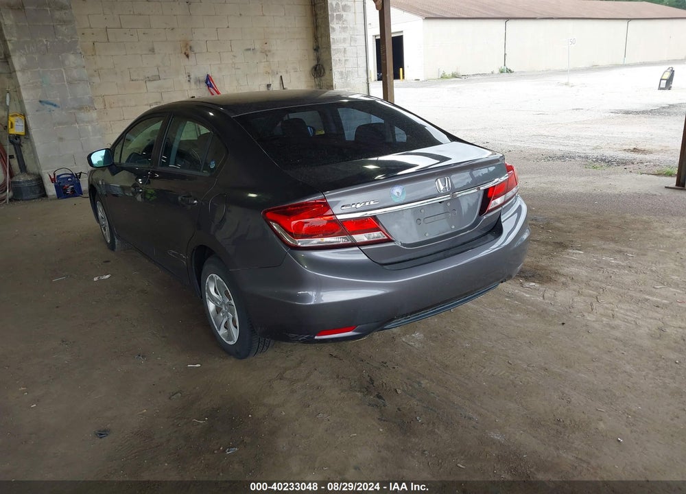 2015 HONDA CIVIC LX VIN: 19XFB2F50FE256304
