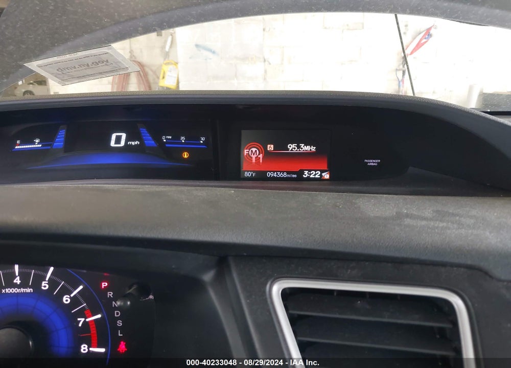 2015 HONDA CIVIC LX VIN: 19XFB2F50FE256304
