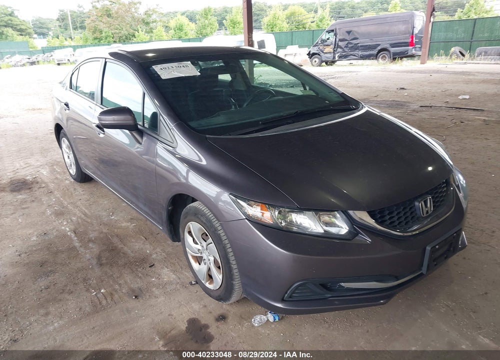 2015 HONDA CIVIC LX VIN: 19XFB2F50FE256304