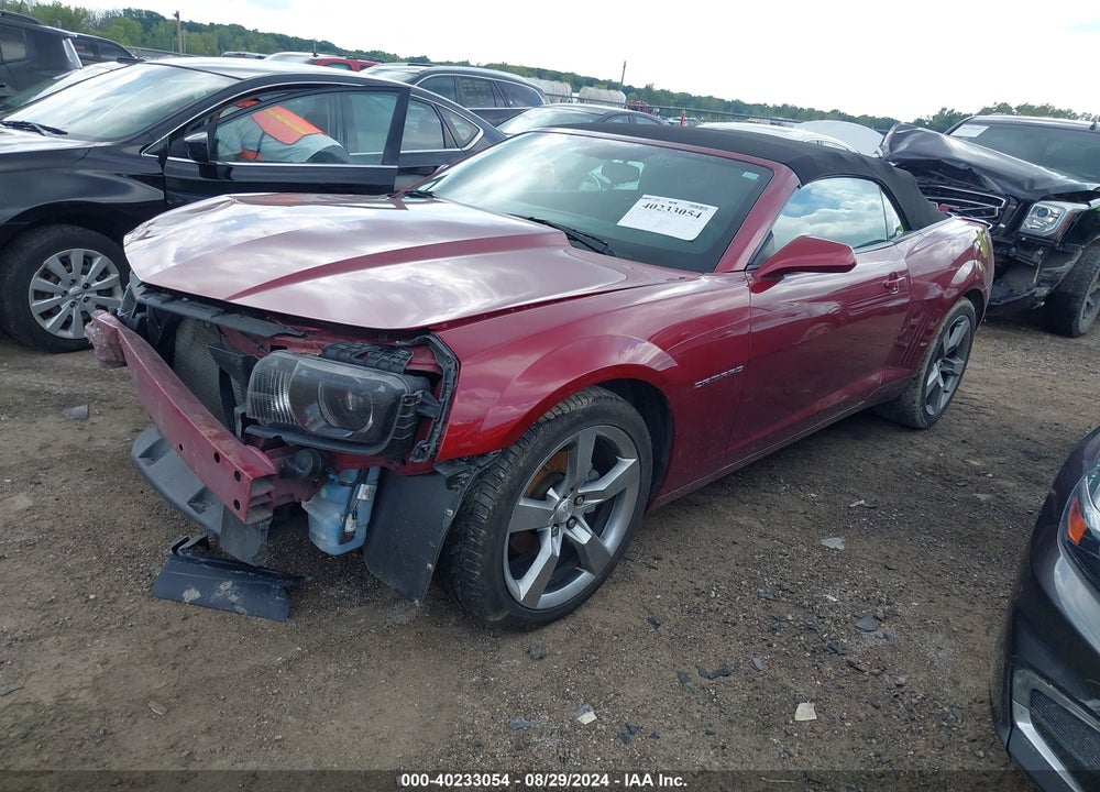 2011 CHEVROLET CAMARO 1LT VIN: 2G1FB3DD4B9189420