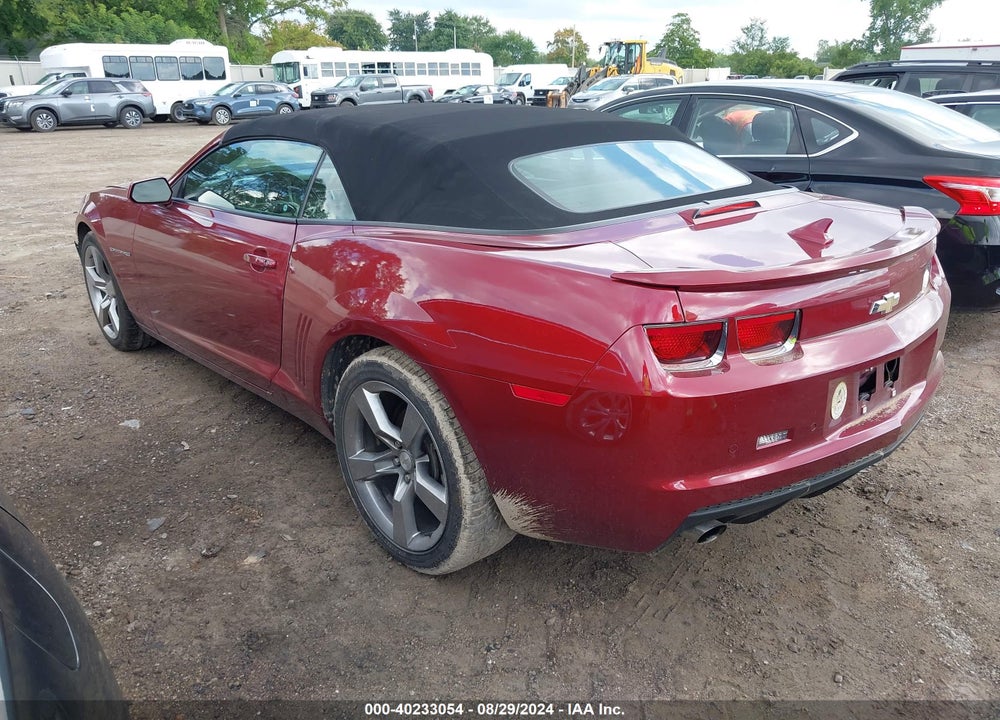 2011 CHEVROLET CAMARO 1LT VIN: 2G1FB3DD4B9189420