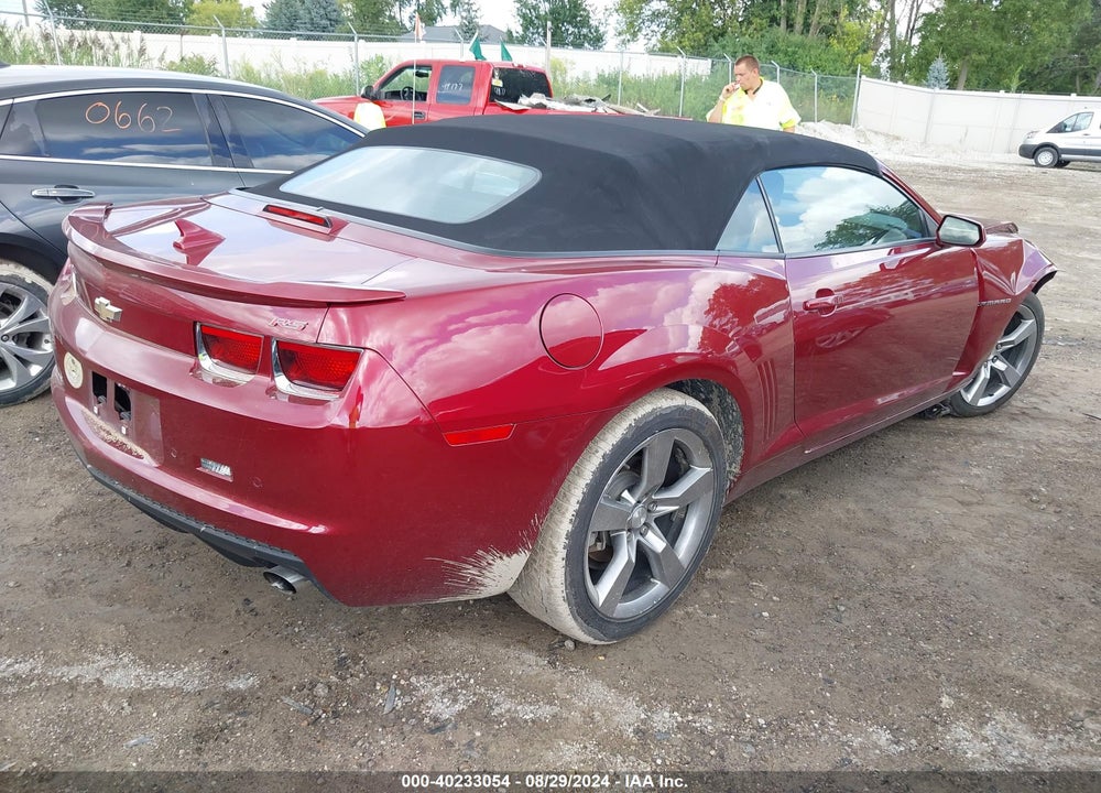 2011 CHEVROLET CAMARO 1LT VIN: 2G1FB3DD4B9189420