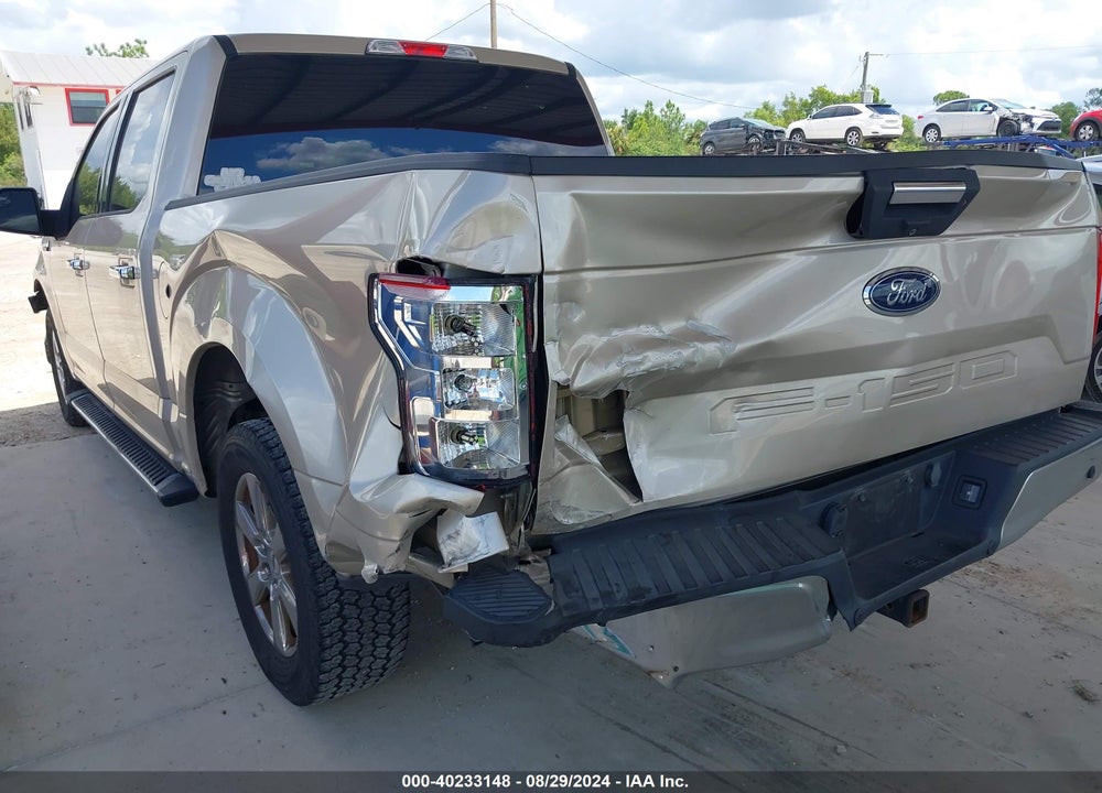 2018 FORD F-150 XLT VIN: 1FTEW1CB6JFC82134