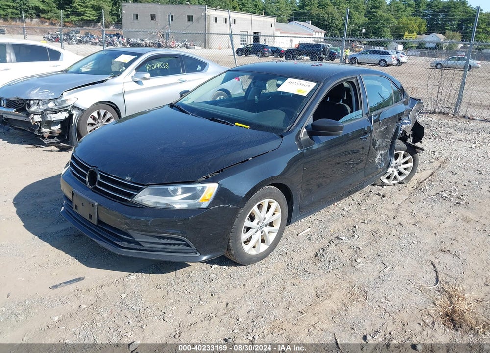 2015 VOLKSWAGEN JETTA 1.8T SE VIN: 3VWD17AJ4FM253761