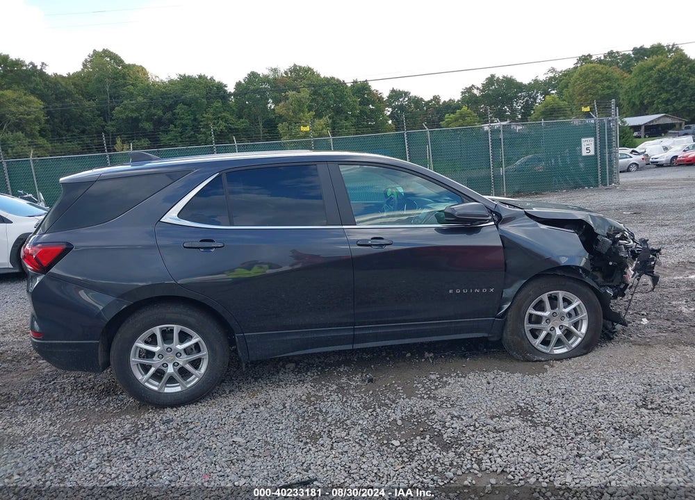 2022 CHEVROLET EQUINOX FWD LT VIN: 3GNAXKEV6NS244047