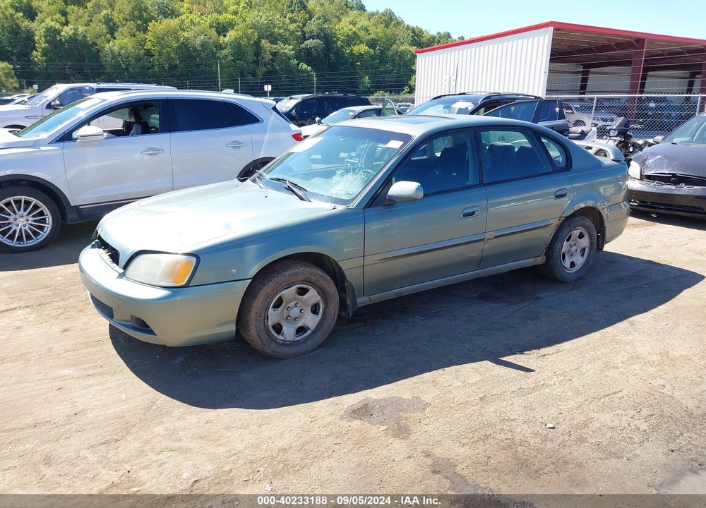 2004 SUBARU LEGACY VIN: 4S3BE625547206921