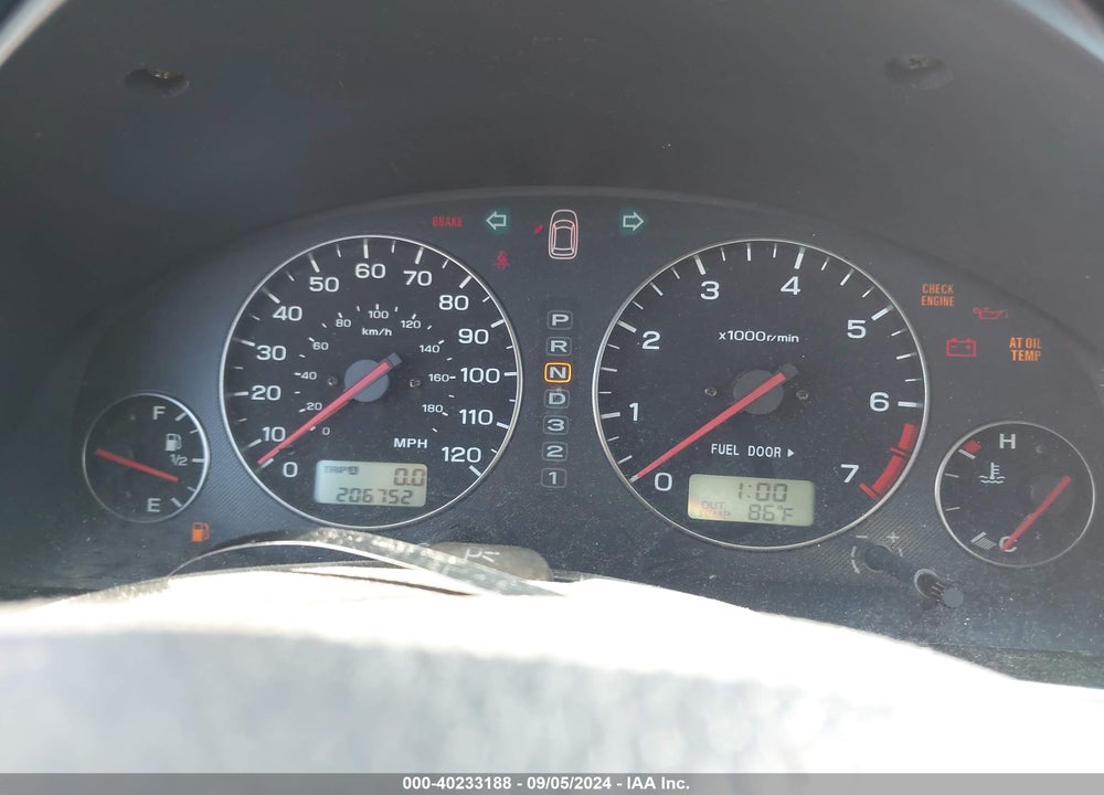 2004 SUBARU LEGACY VIN: 4S3BE625547206921