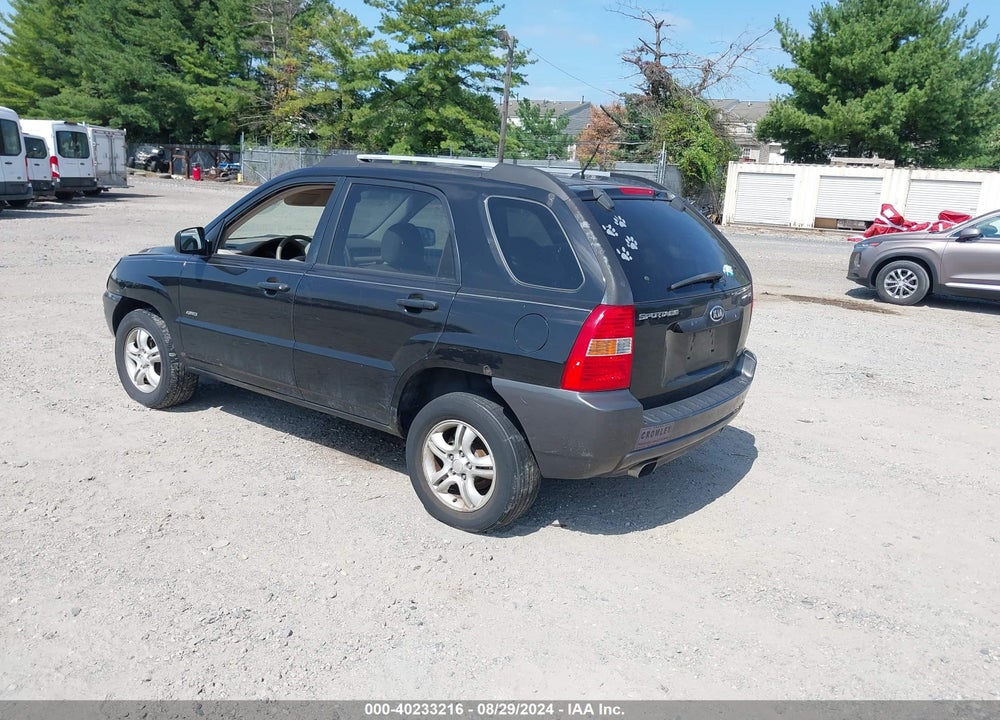 2006 KIA SPORTAGE EX V6/LX V6 VIN: KNDJE723667219549