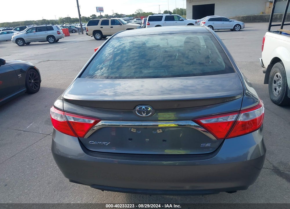 2016 TOYOTA CAMRY SE VIN: 4T1BF1FK6GU194098