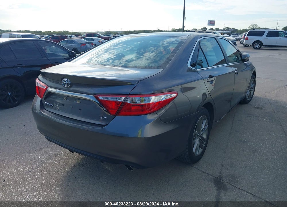 2016 TOYOTA CAMRY SE VIN: 4T1BF1FK6GU194098