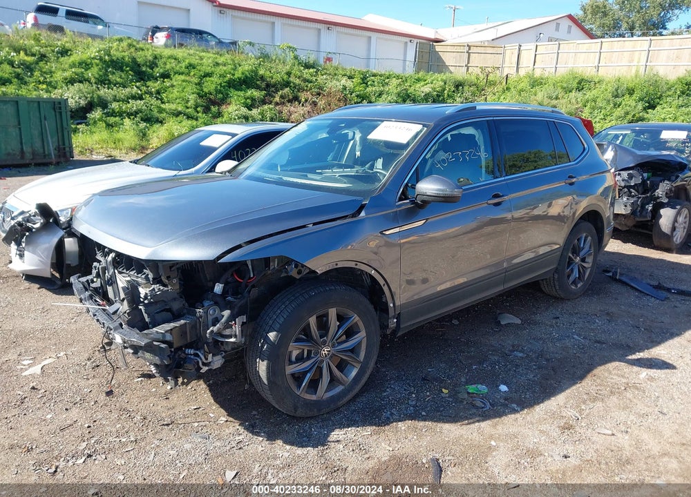 2022 VOLKSWAGEN TIGUAN 2.0T SE VIN: 3VV2B7AX0NM105991