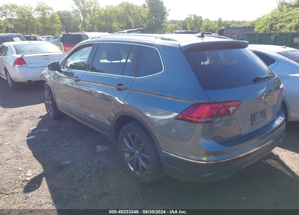 2022 VOLKSWAGEN TIGUAN 2.0T SE VIN: 3VV2B7AX0NM105991