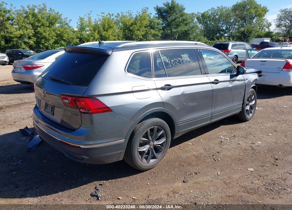 2022 VOLKSWAGEN TIGUAN 2.0T SE VIN: 3VV2B7AX0NM105991