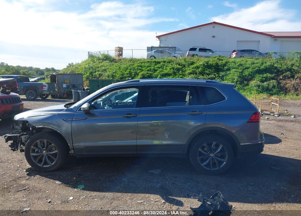 2022 VOLKSWAGEN TIGUAN 2.0T SE VIN: 3VV2B7AX0NM105991