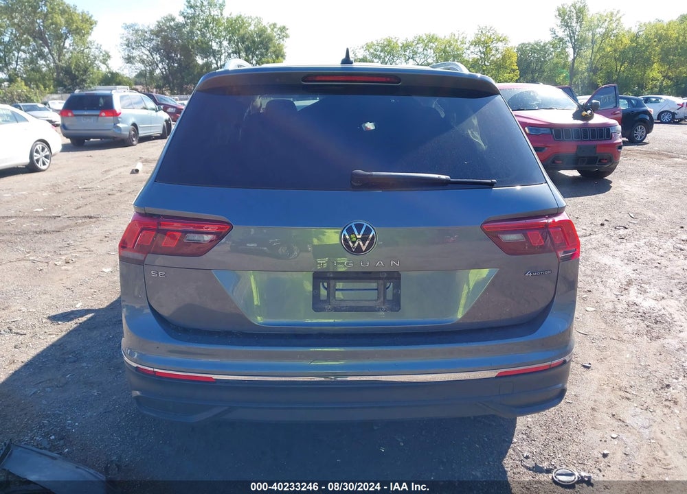 2022 VOLKSWAGEN TIGUAN 2.0T SE VIN: 3VV2B7AX0NM105991