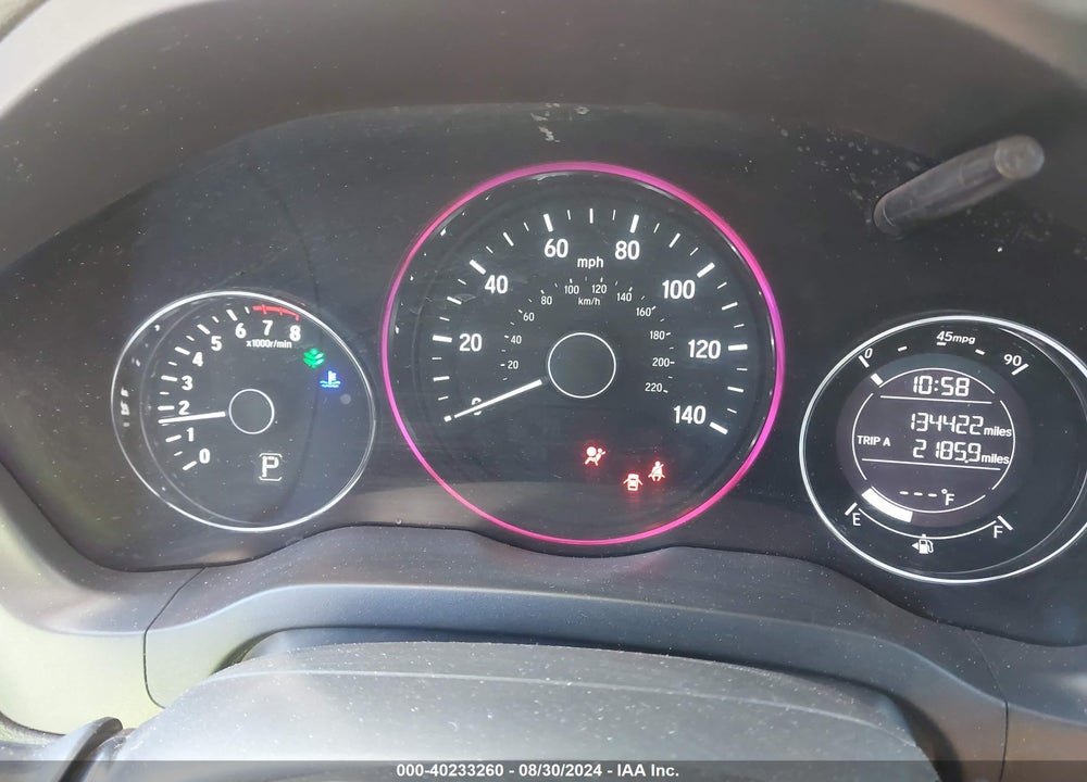 2016 HONDA HR-V LX VIN: 3CZRU6H31GM705341