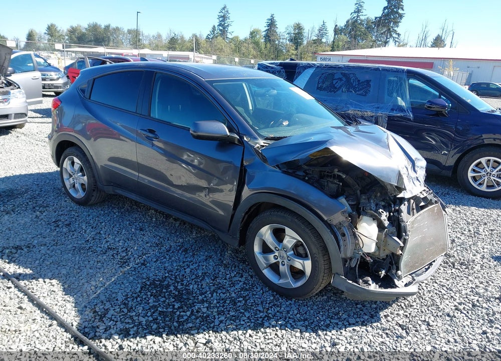 2016 HONDA HR-V LX VIN: 3CZRU6H31GM705341