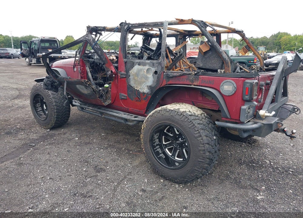 2012 JEEP WRANGLER UNLIMITED SPORT VIN: 1C4HJWDGXCL112026