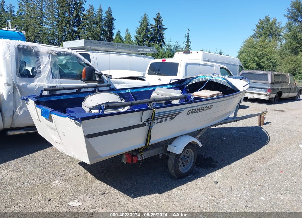 1989 GRUMMAN 14FT VIN: GBMN4371C989