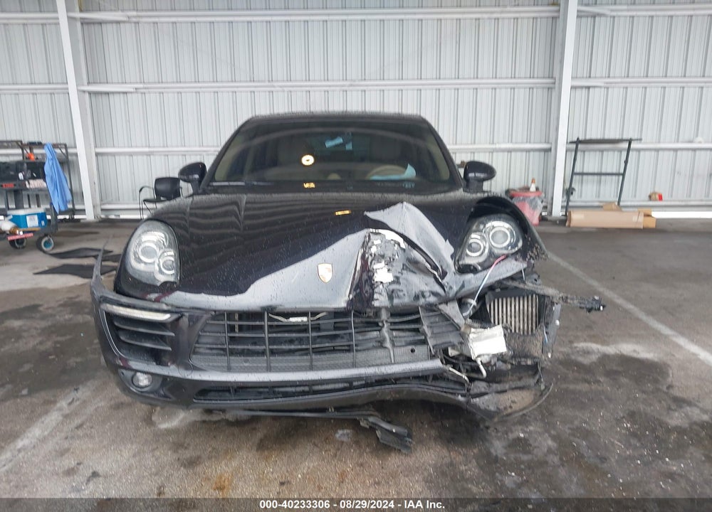 2015 PORSCHE MACAN S VIN: WP1AB2A5XFLB58212