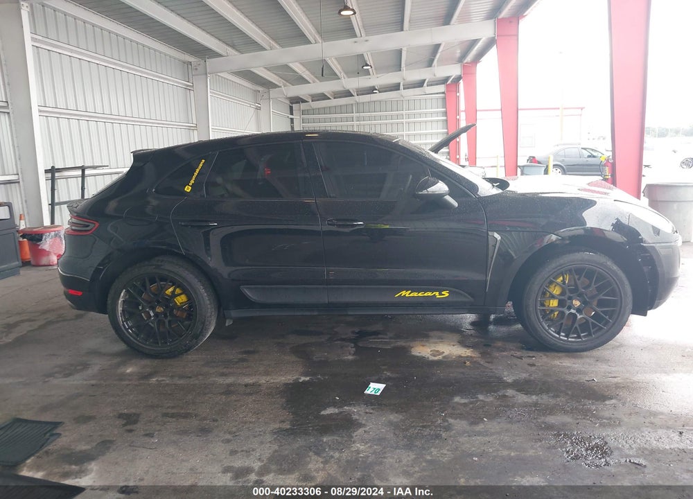 2015 PORSCHE MACAN S VIN: WP1AB2A5XFLB58212