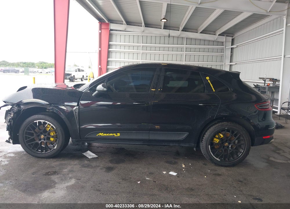 2015 PORSCHE MACAN S VIN: WP1AB2A5XFLB58212