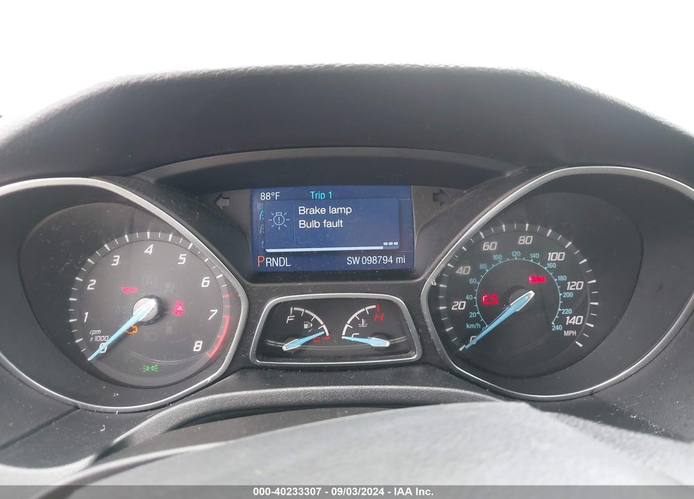 2014 FORD FOCUS S VIN: 1FADP3E24EL387303