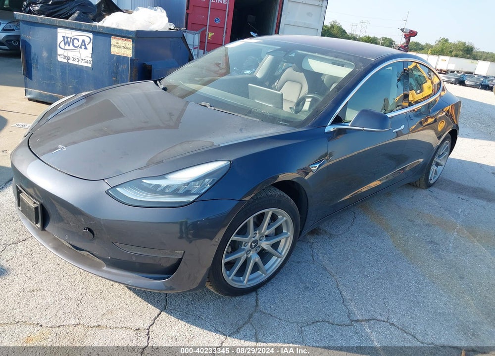 2018 TESLA MODEL 3 LONG RANGE/MID RANGE VIN: 5YJ3E1EA7JF048247
