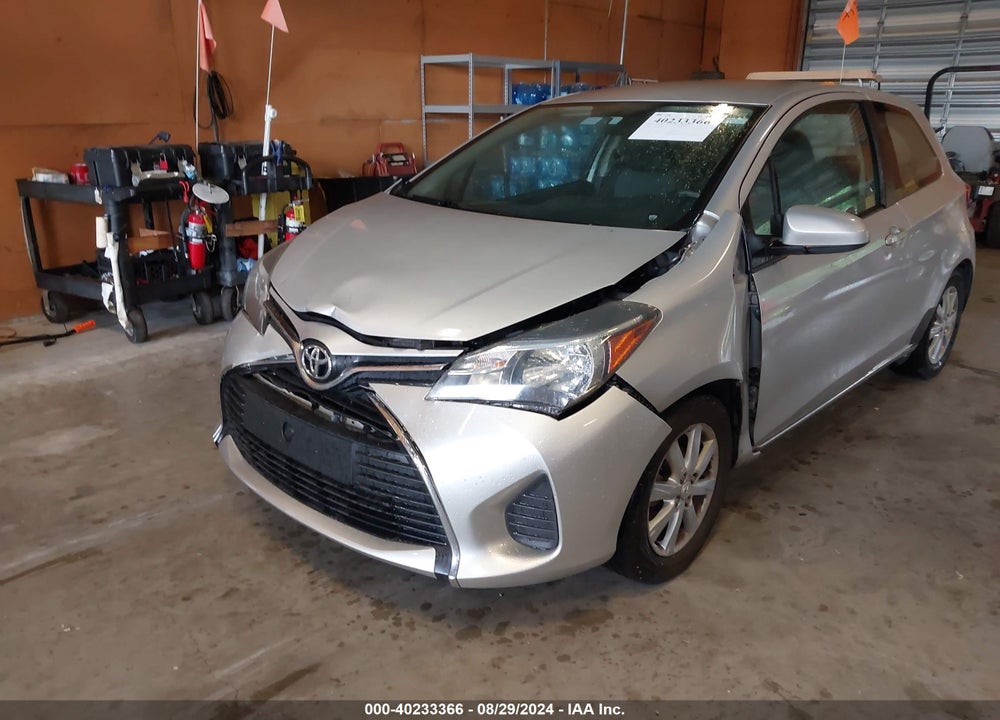 2015 TOYOTA YARIS LE VIN: VNKJTUD39FA023438