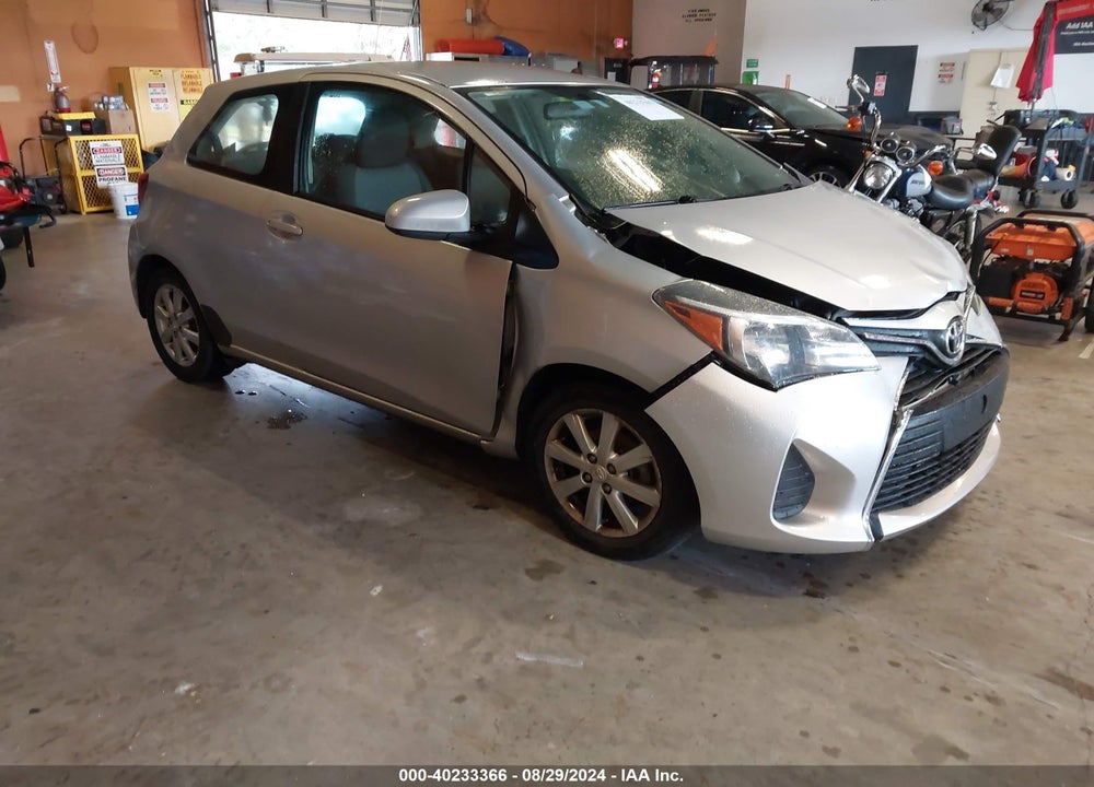 2015 TOYOTA YARIS LE VIN: VNKJTUD39FA023438
