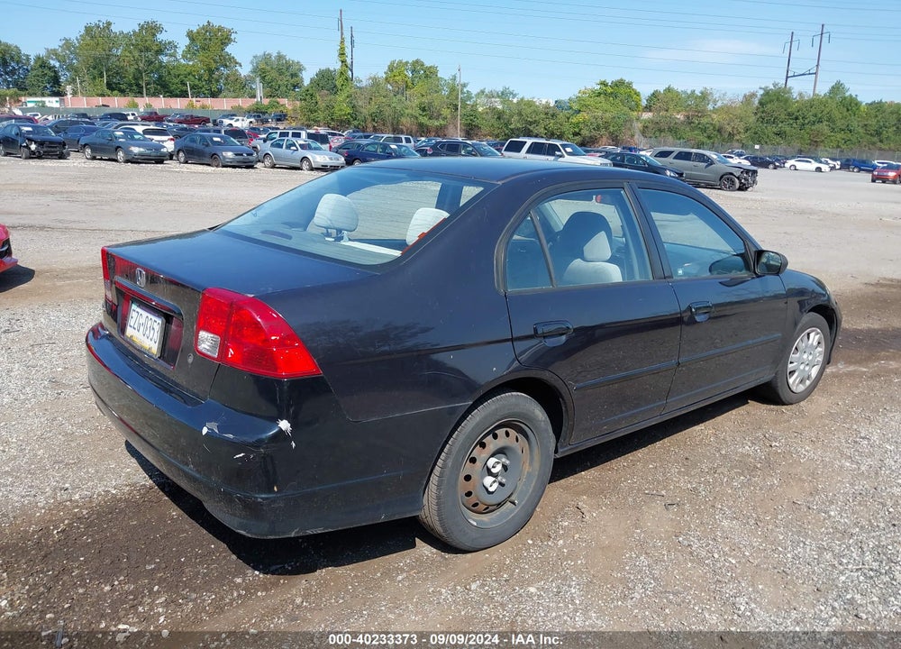 2004 HONDA CIVIC LX VIN: 2HGES16524H543359