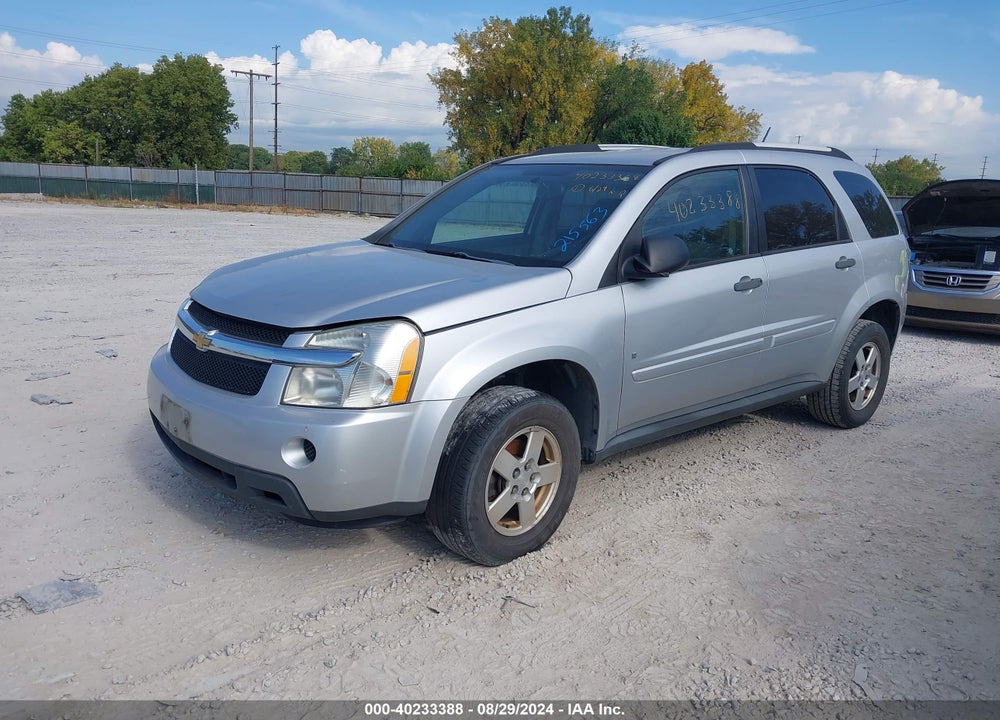 2009 CHEVROLET EQUINOX LS VIN: 2CNDL13F196215563