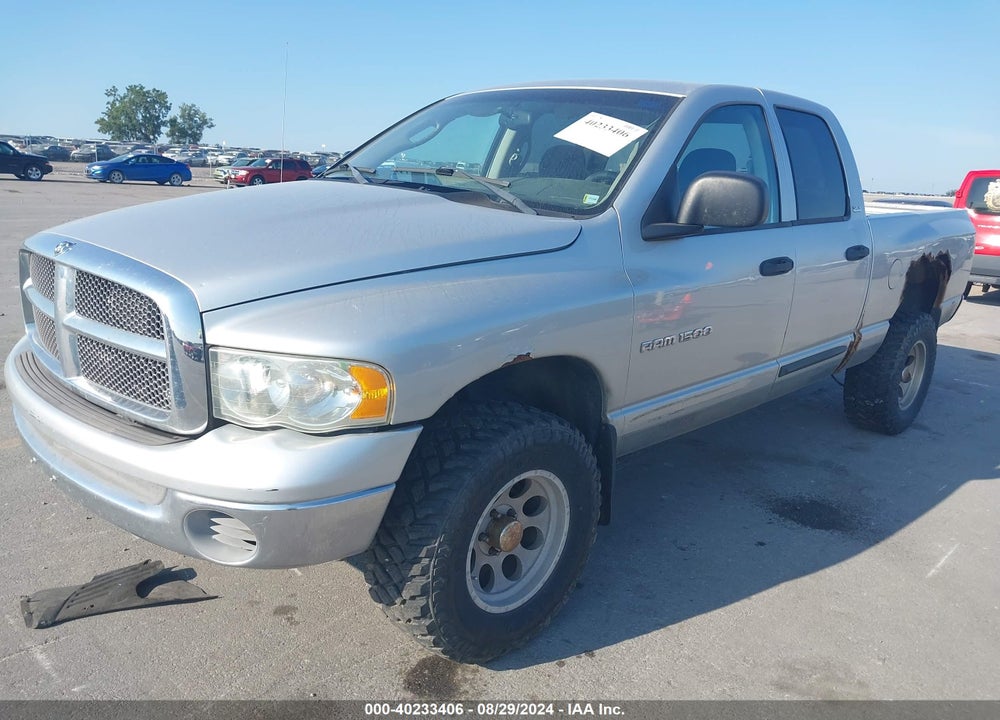 2002 DODGE RAM 1500 ST VIN: 3D7HU18Z72G211975