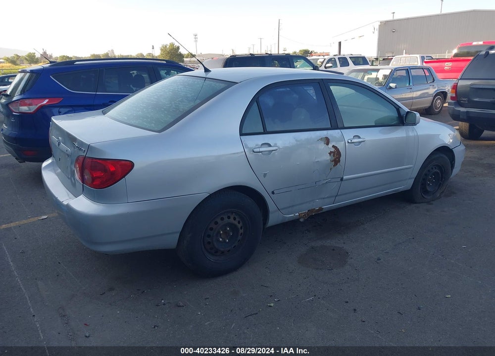 2005 TOYOTA COROLLA LE VIN: 1NXBR32E05Z459470